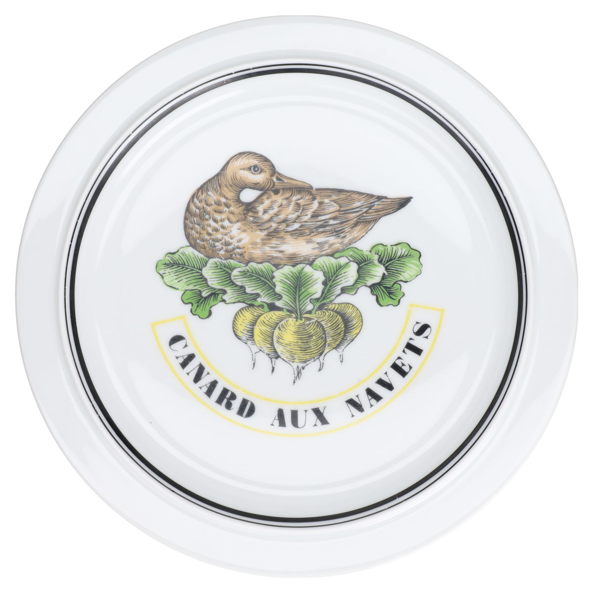 Speiseteller Canard aux Navets