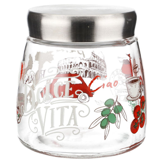 Glasbehälter mit Deckel Dolce Vita