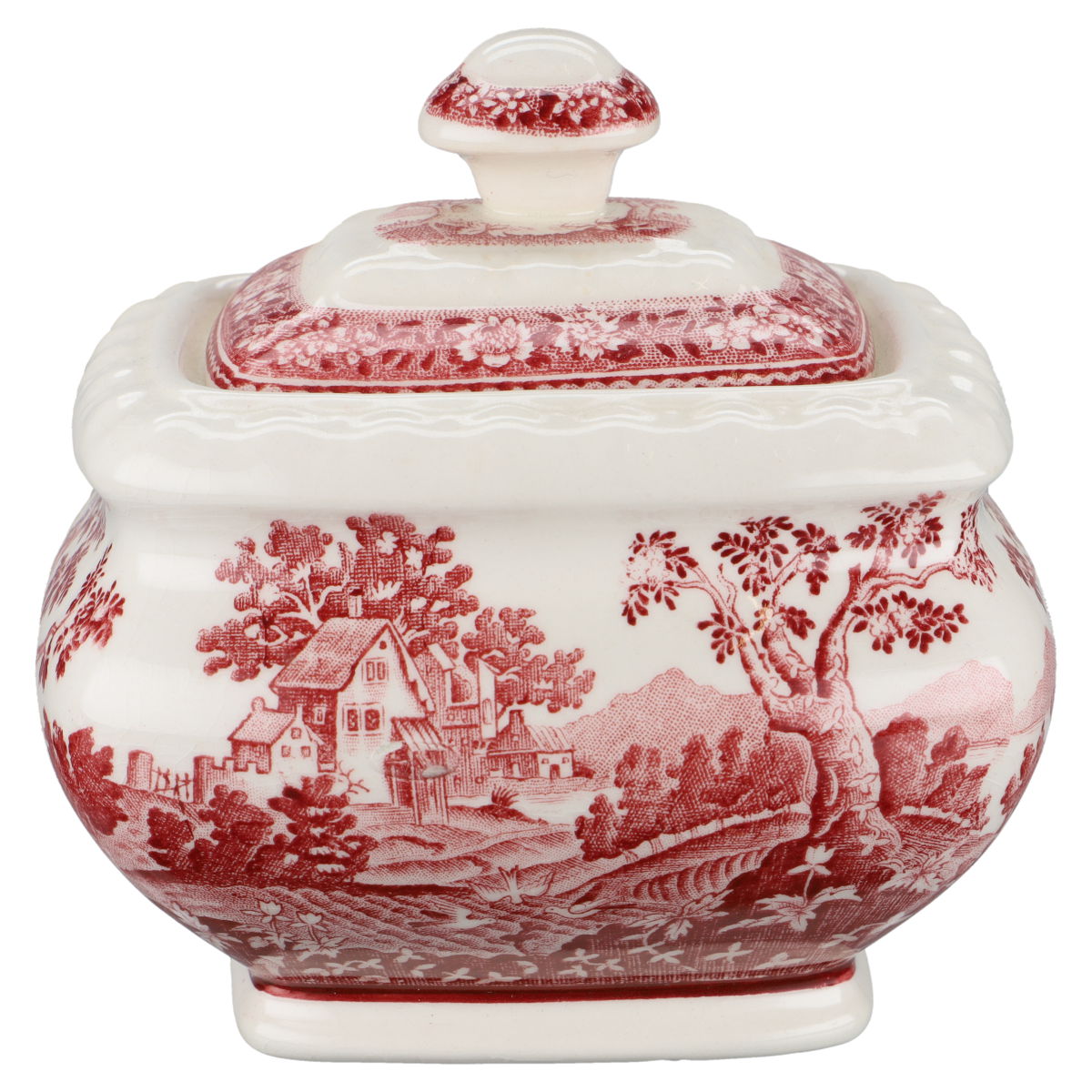 Zuckerdose mittelgroß rechteckig