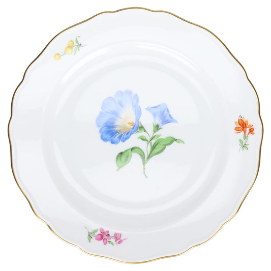 Kuchenteller Prunkwinde blau mitte