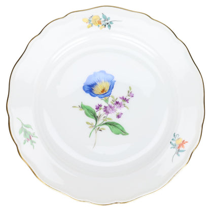 Kuchenteller Prunkwinde blau Mitte