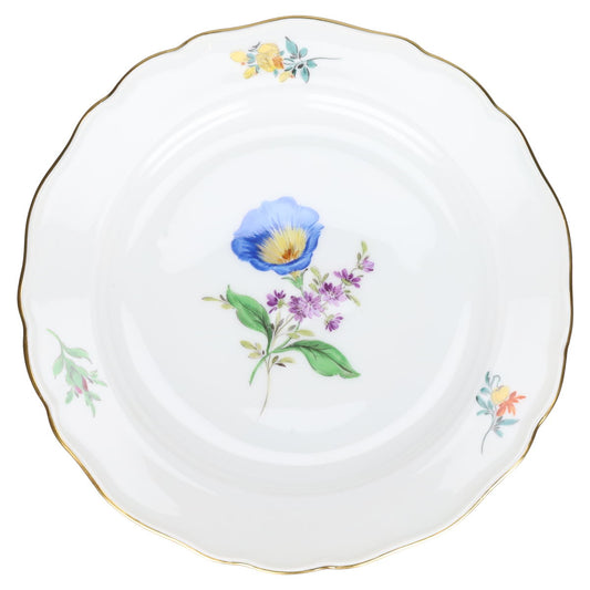 Kuchenteller Prunkwinde blau Mitte