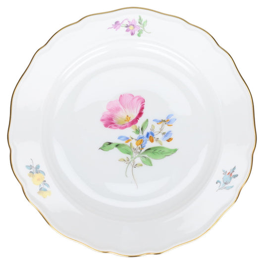 Kuchenteller Prunkwinde rosa Mitte