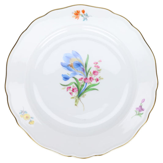 Kuchenteller Blauer Krokus Mitte