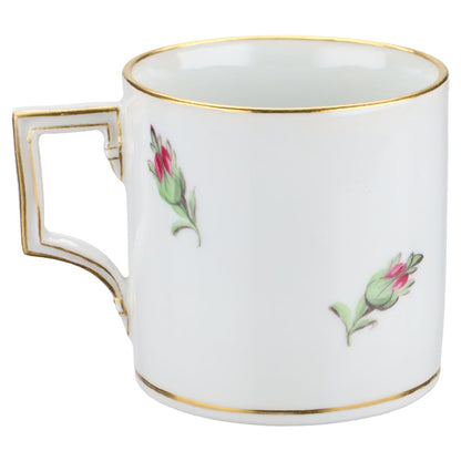 Kakaotasse eckiger Henkel Knaufzeit I.Wahl