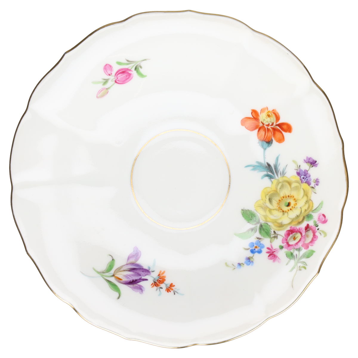 Mokkatasse Espressotasse mit Untere Blume gelb