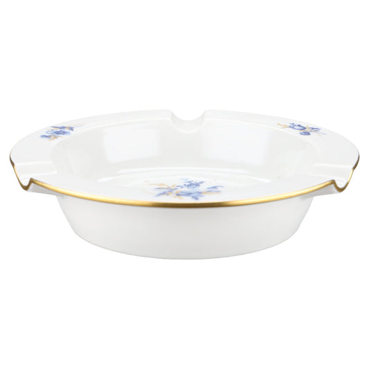 Aschenbecher mit feinen Goldzweigen