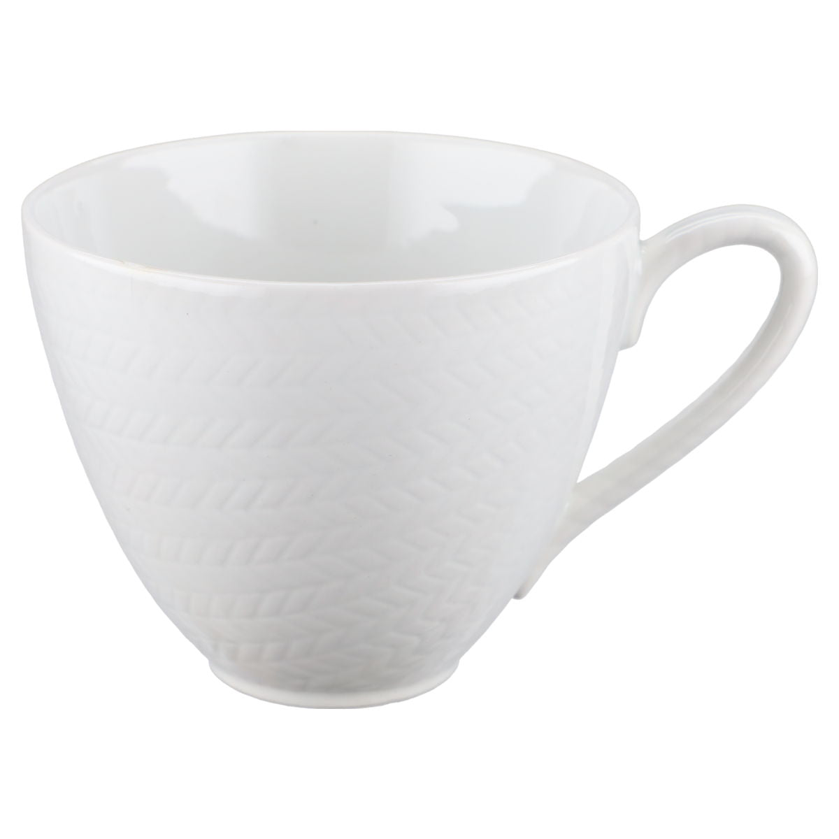 Kaffeetasse weiß vit