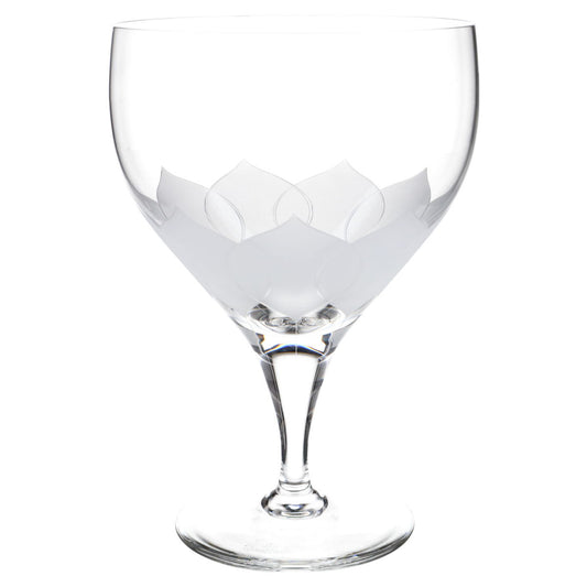 Glas groß Kullerpfirsich D 10,8 cm H 16,2 cm