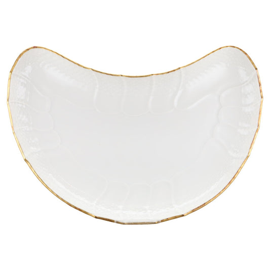 Halbmond Grätenschale Beilagenschale