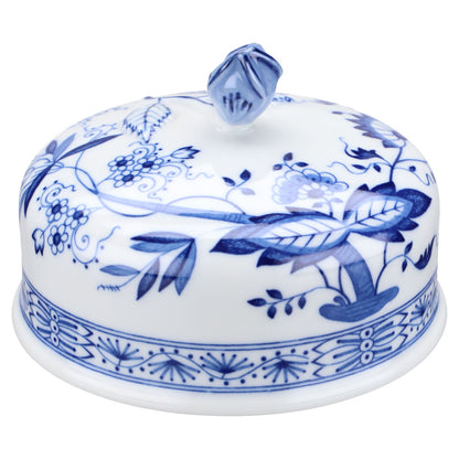 Butterdose rund mit Knospe