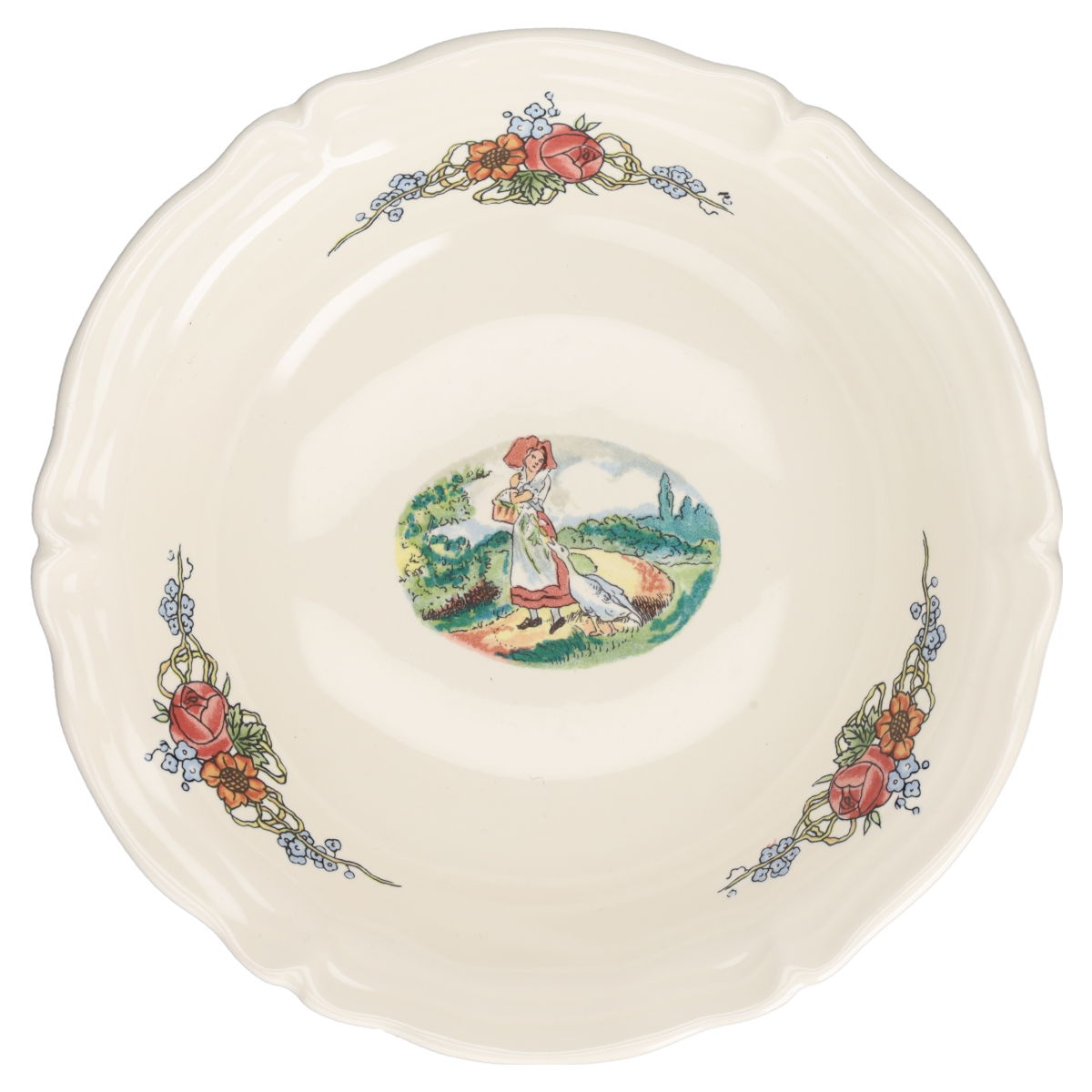 Dessertschale - Gänsemagd