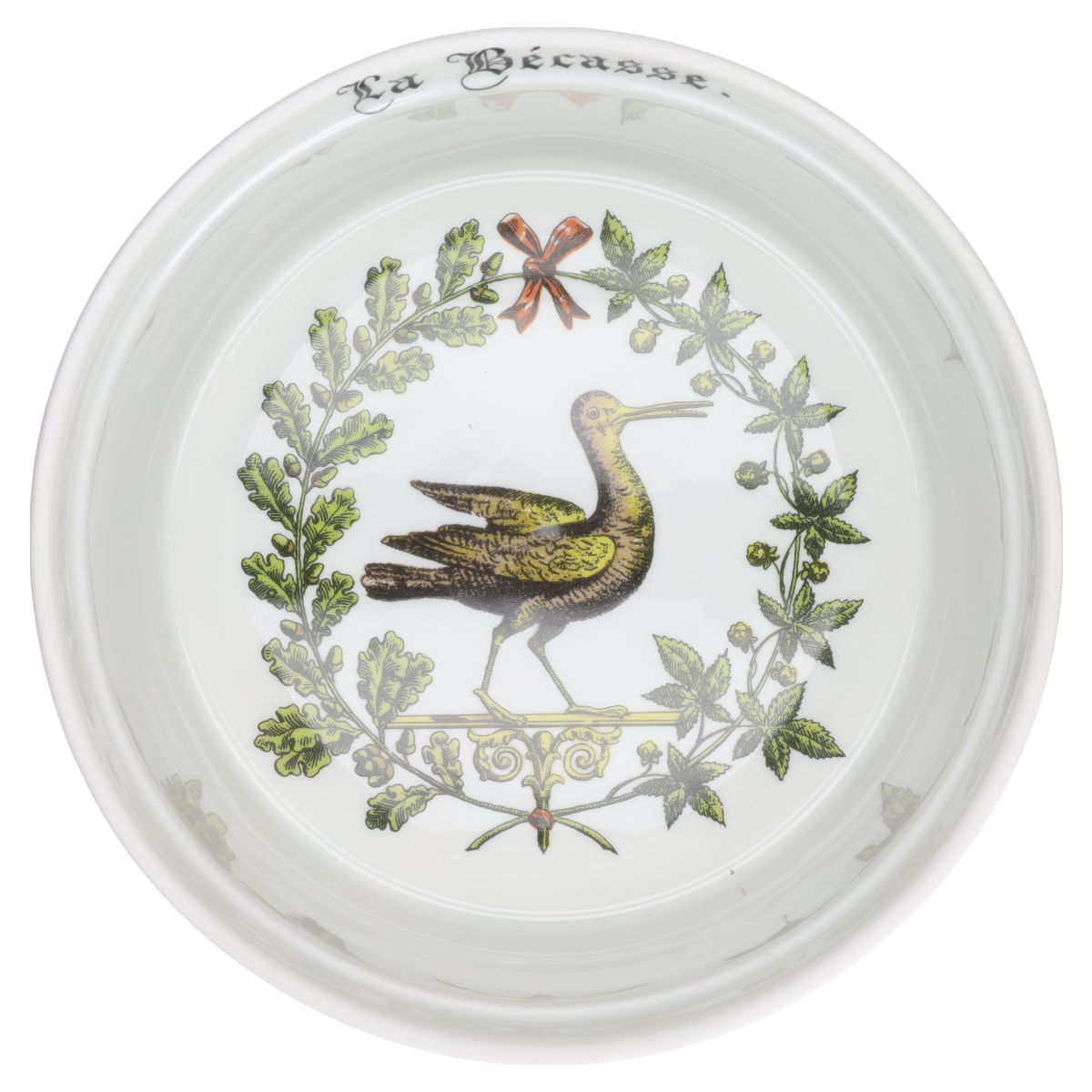 Auflaufform rund mittelgroß La Bécasse Doppelkranz