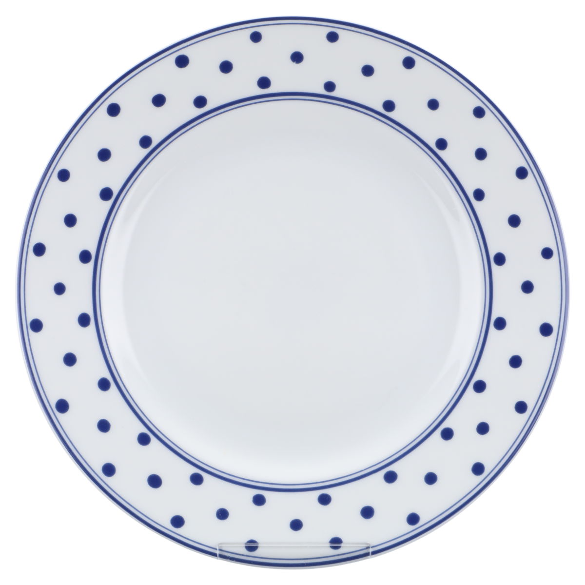 Kuchenteller Blaue Punkte
