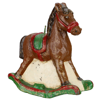 Figur Schaukelpferd mit Kerzenfunktion