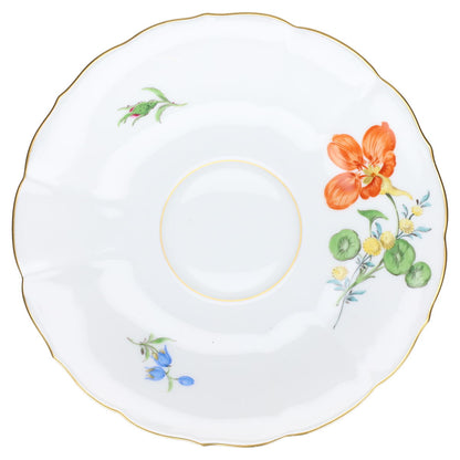 Teetasse mit Untertasse Wildrose orange