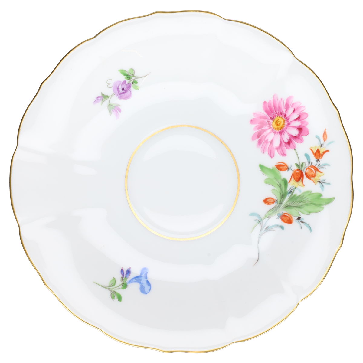 Teetasse mit Untertasse Aster rosa