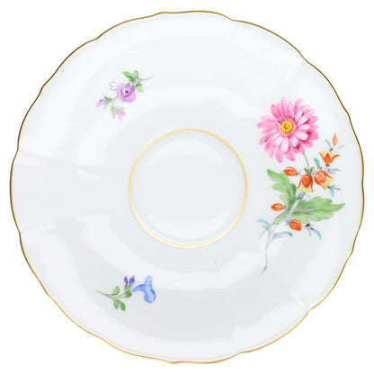 Teetasse mit Untertasse Aster rosa