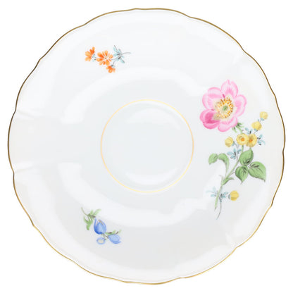 Teetasse mit Untertasse Wildrose