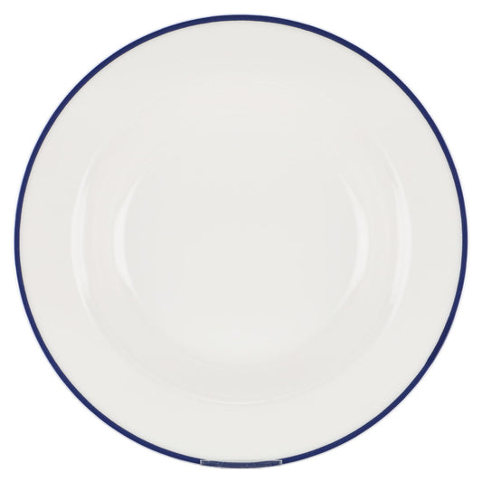 Suppenteller Blauer Rand