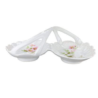 Gebäckschale mit Henkel 27,5 cm x 24 cm H 10,5 cm