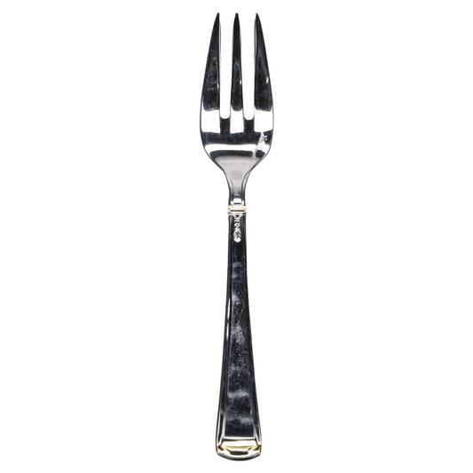 Kuchengabel teilvergoldet