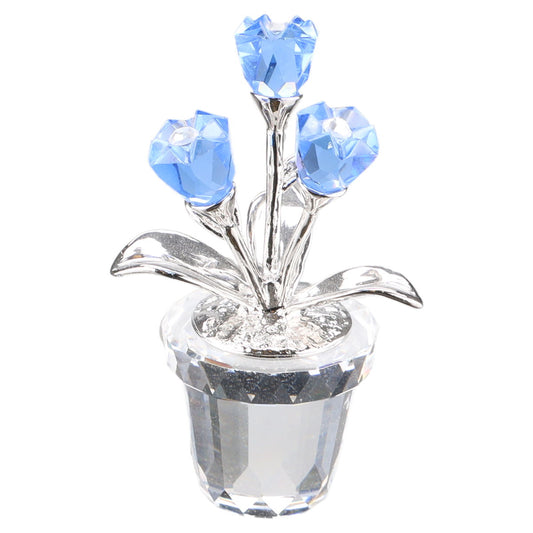 Blumentopf Blaue Blumen 0626873