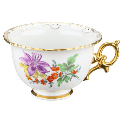 Teetasse mit Untere Blüte Lila III