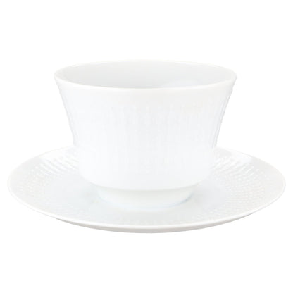 Sauciere einteilig mit Teller