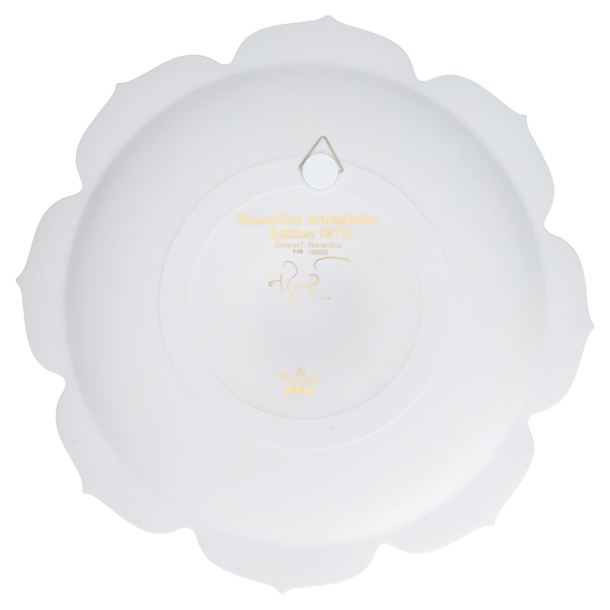 Jahresteller Edition 1975 Narendra Auflage 738 mit Zertifikat in OVP