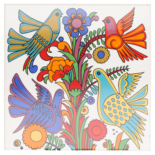 Fliese als Untersatz groß