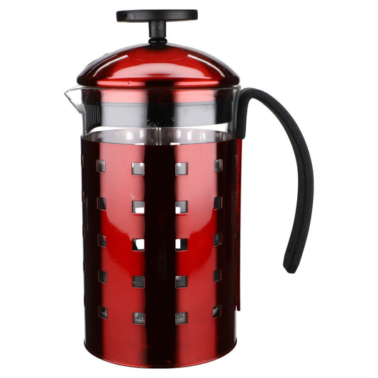 Kaffeekanne Kaffeezubereiter rot 0,8 L