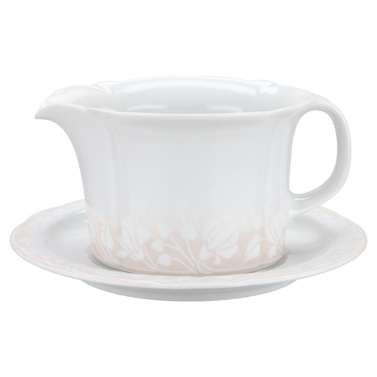 Sauciere mit Teller 2-tlg