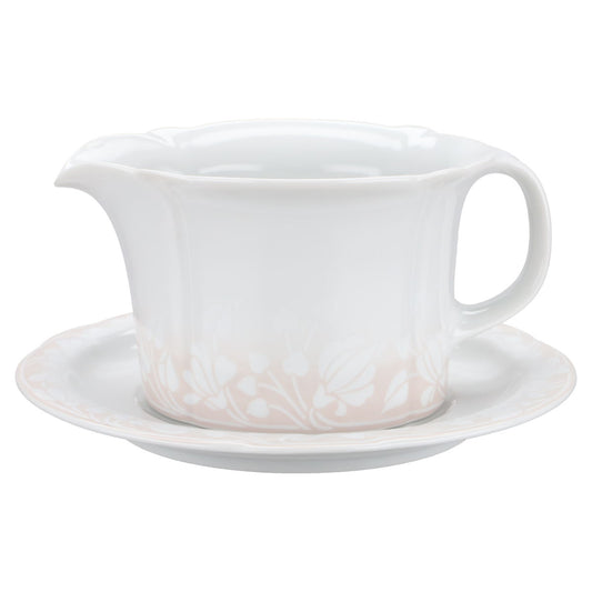 Sauciere mit Teller 2-tlg