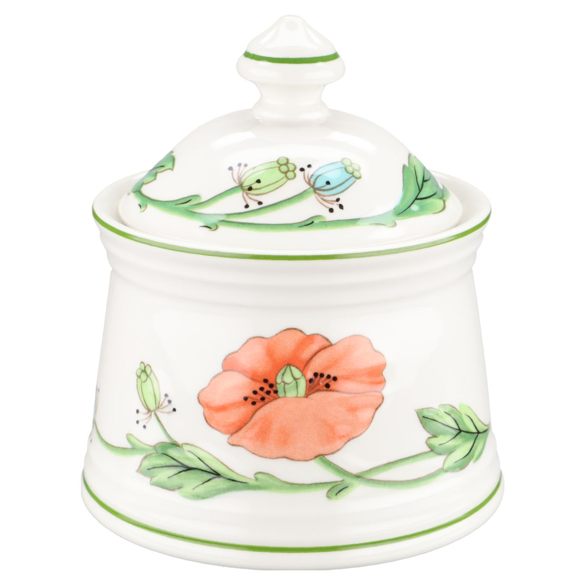 Zuckerdose ohne Griffe