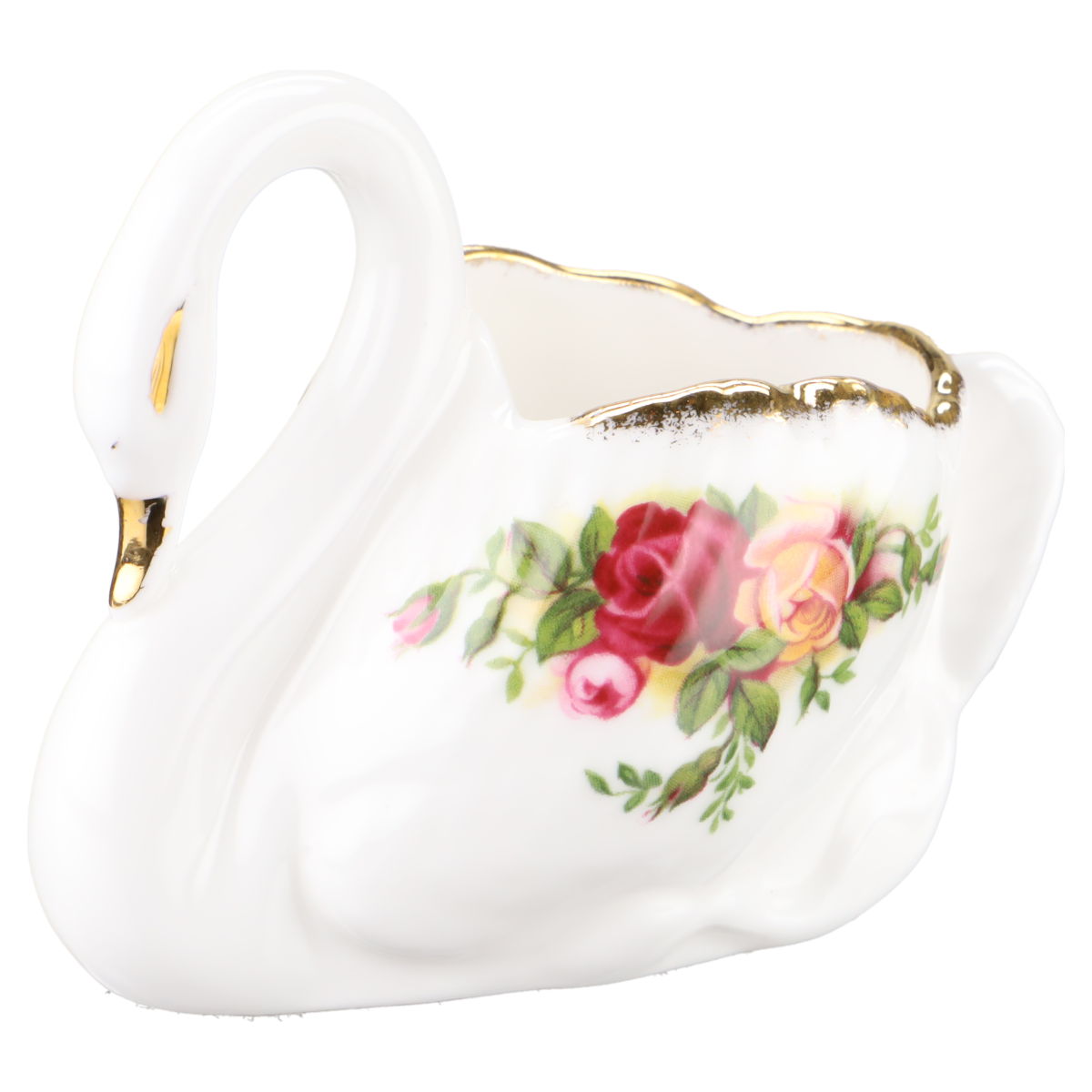 Tierfigur Schwan, Zierschale, Schmuckschale