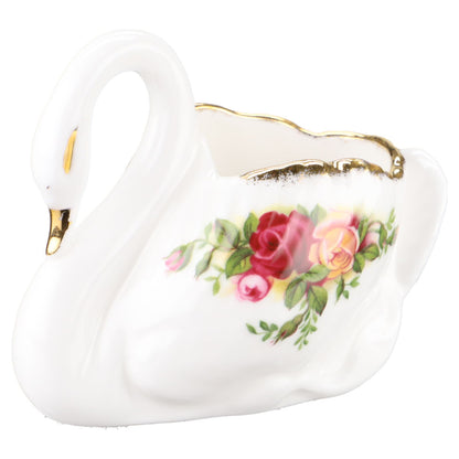 Tierfigur Schwan, Zierschale, Schmuckschale