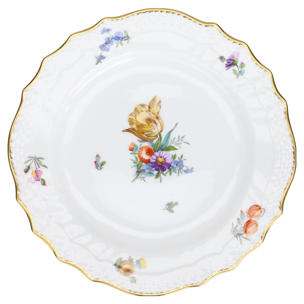 Kuchenteller klein 1625 in gelbe Tulpe