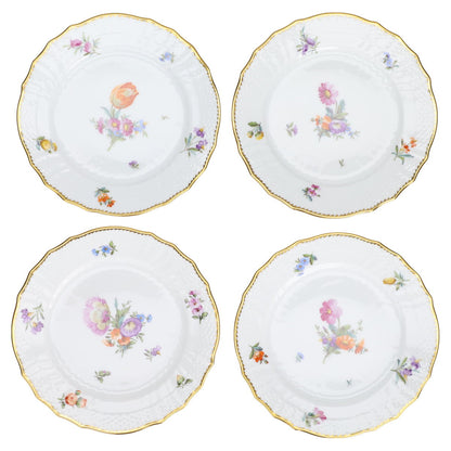 4 x Brotteller 1627 verschiedene Motive