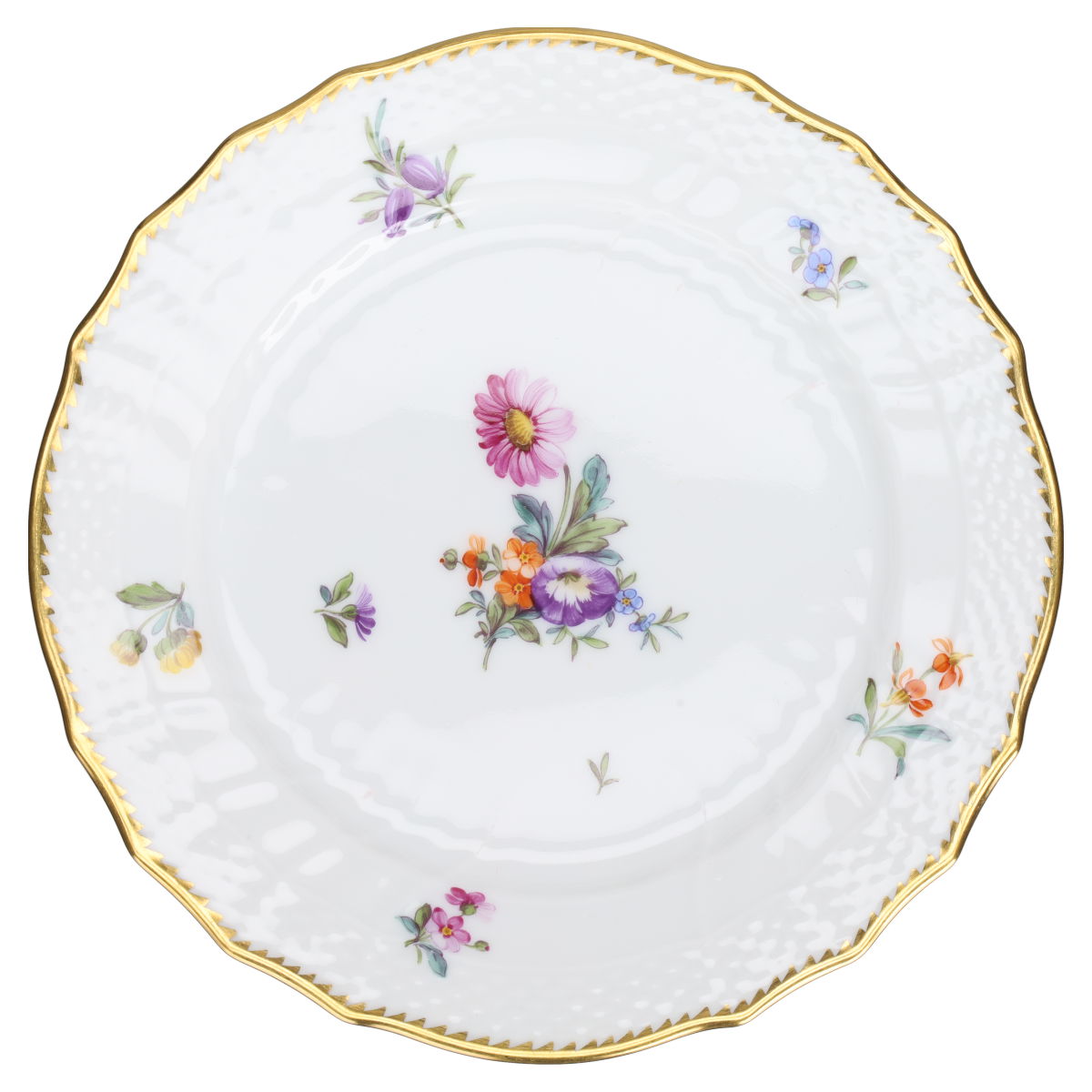 4 x Brotteller 1627 verschiedene Motive