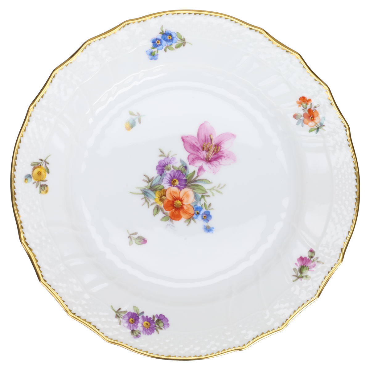 Kuchenteller 1624 in voller Blüte