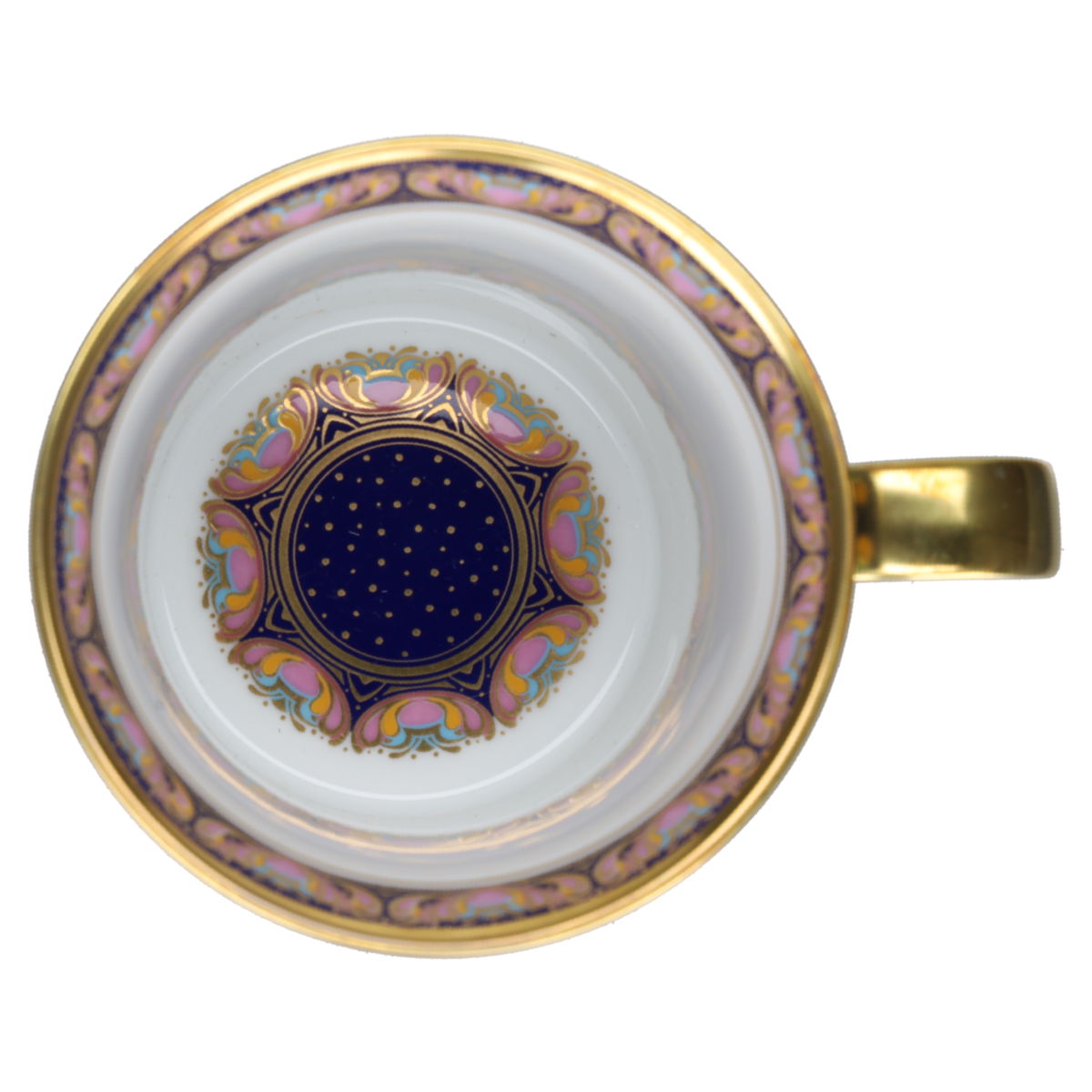 Kaffeetasse mit Untere Es ist ein Ros' entsprungen 2006 in OVP
