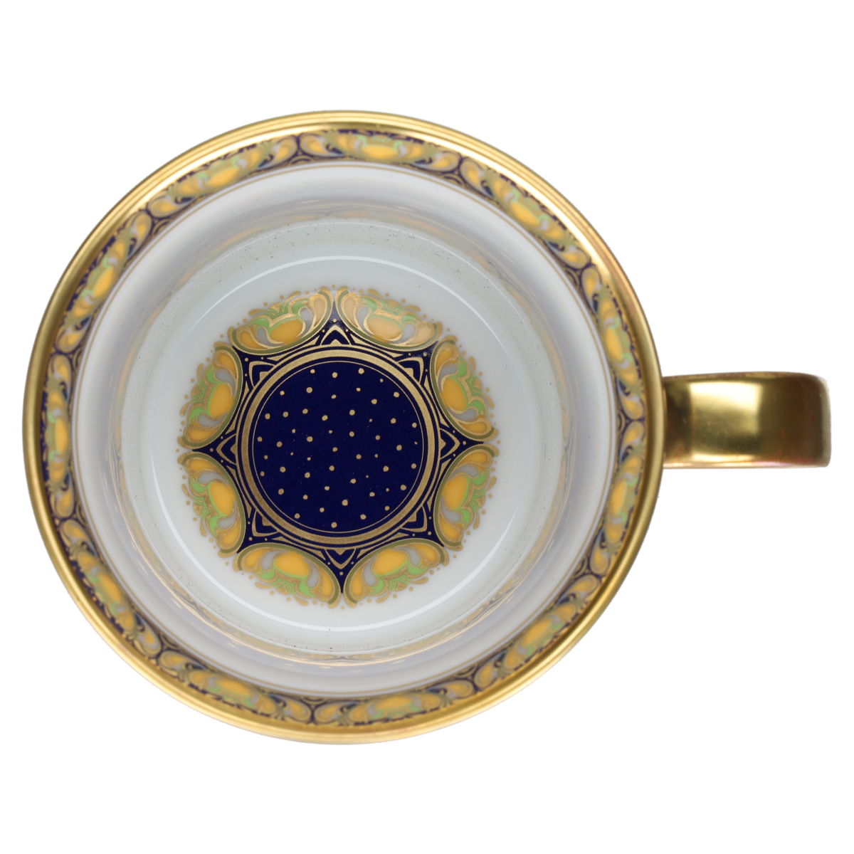 Kaffeetasse mit Untere Leise rieselt der Schnee 2002 in OVP