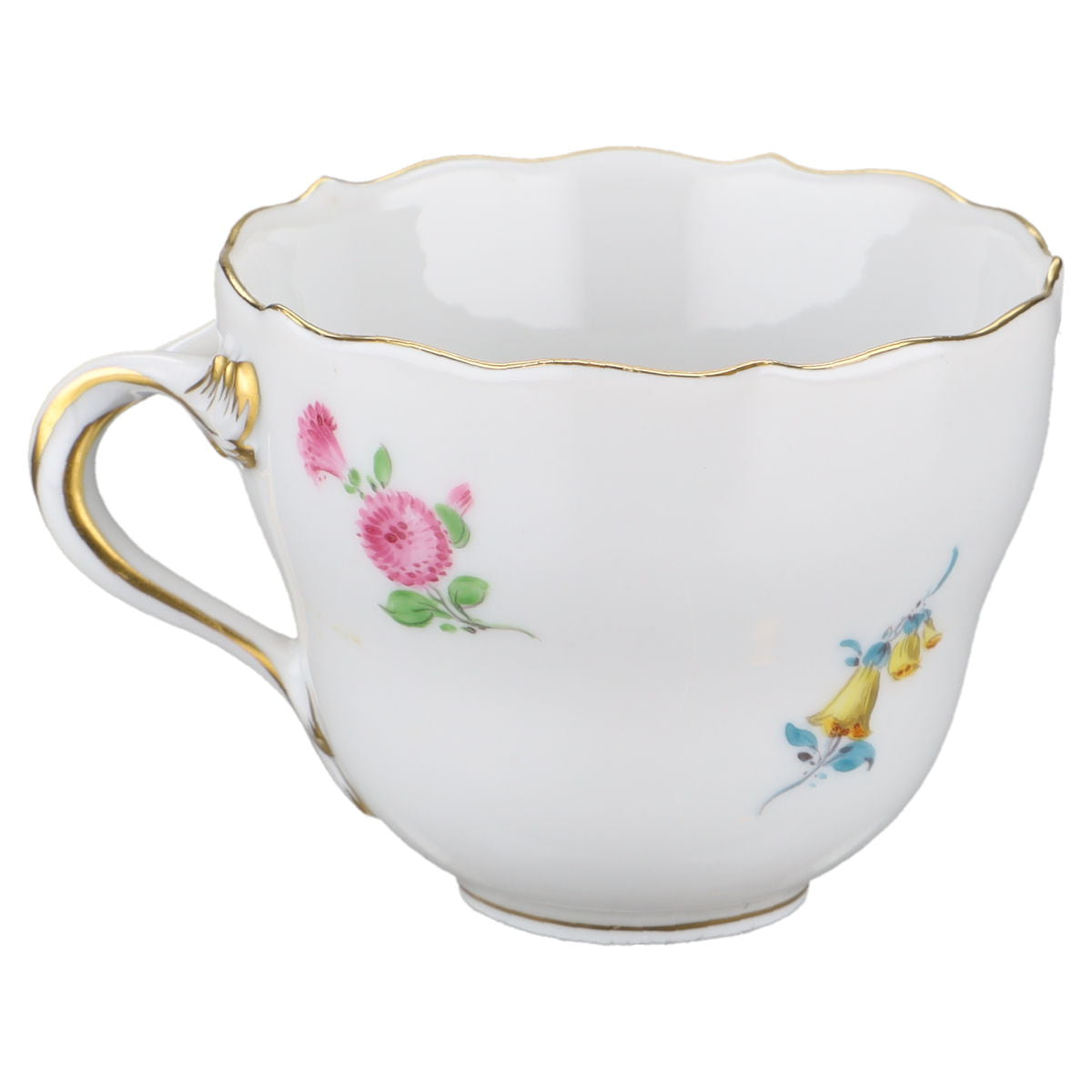 Mokkatasse Espressotasse mit Untere orange Annemone