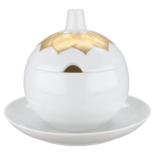 Sauciere mit Deckel 2-tlg