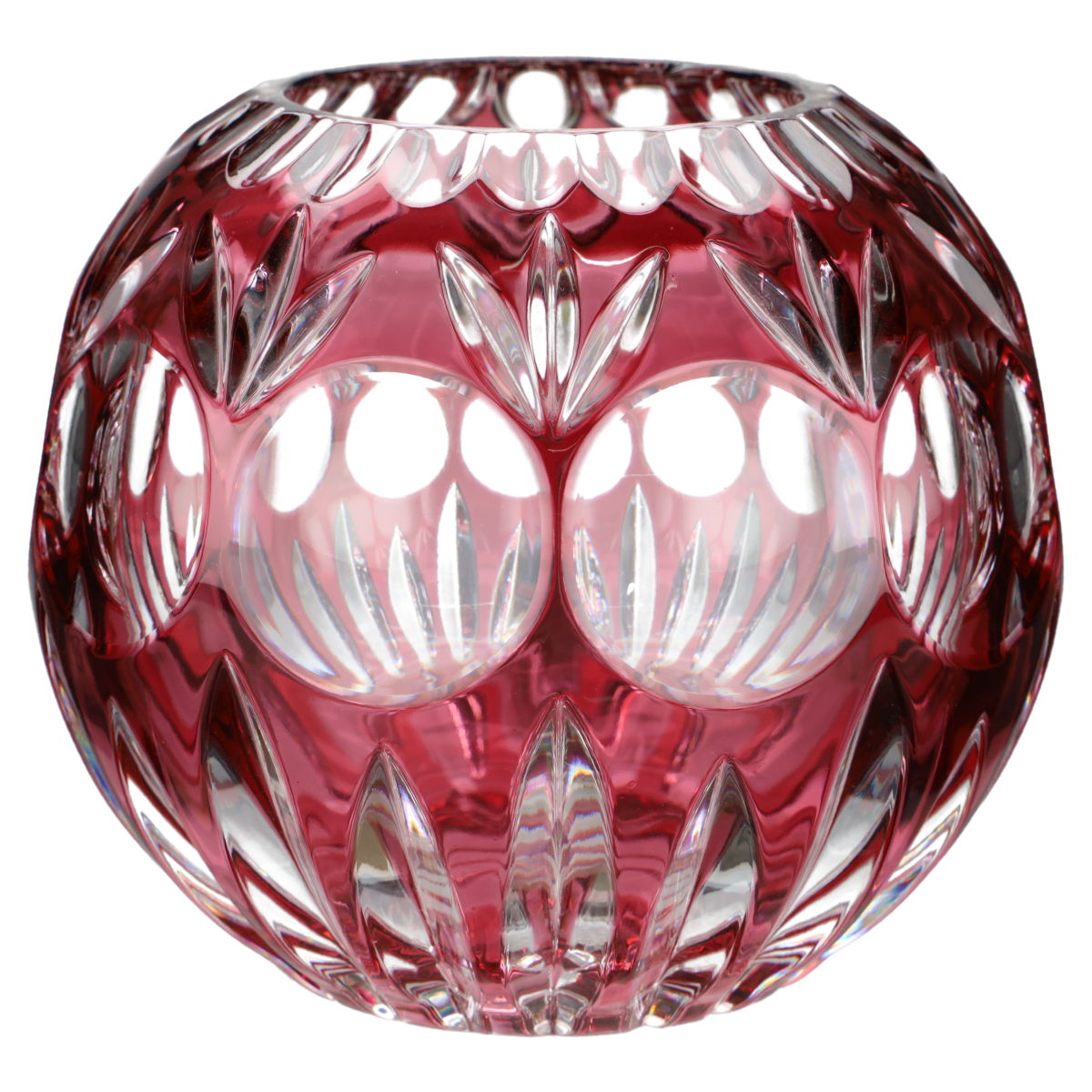 Kugelvase Goldrubin H 11 cm