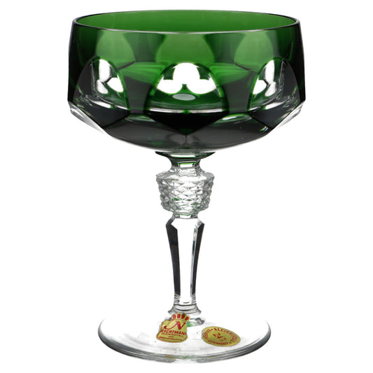 Sektschale Smaragdgrün