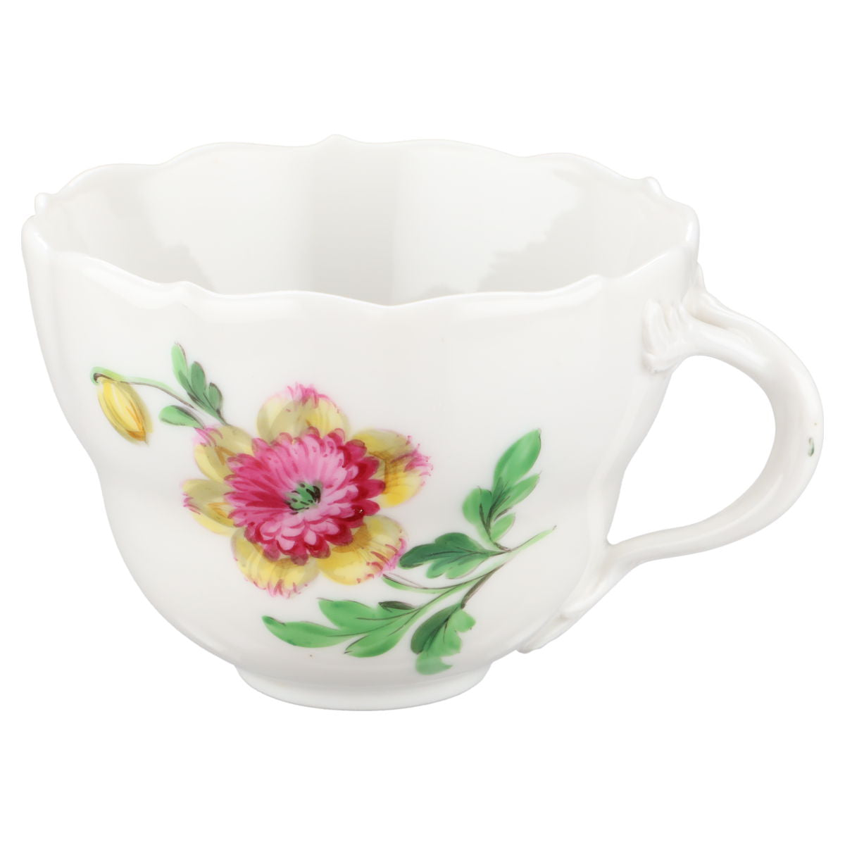 Kaffeetasse mit Untere Margerite pink