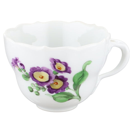 Kaffeetasse Blume Lila gelb