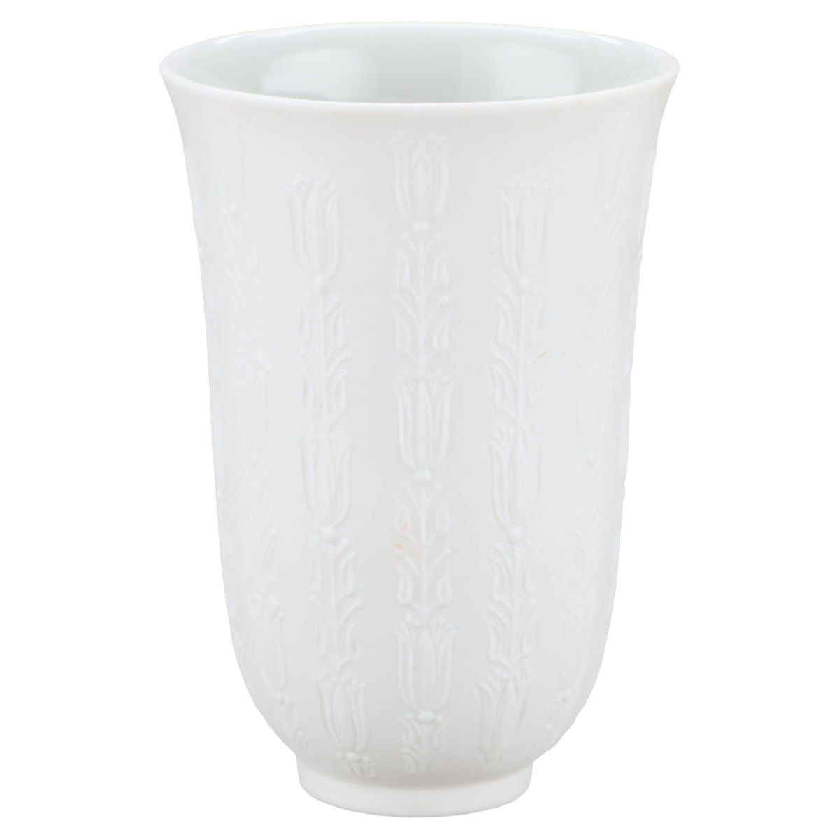Vase klein Blumenrelief
